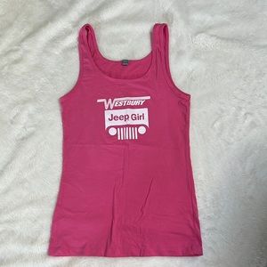 Pink Jeep tank